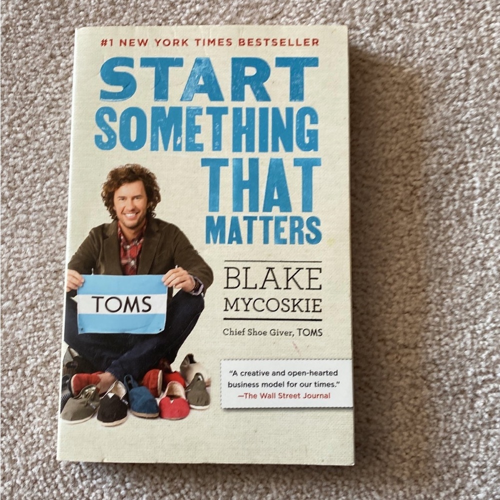Start something that matters book